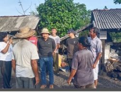 Letkol Armen Dampingi Pj Bupatai Klungkung Kunjungi Produksi Garam Tradisional Di Dusun Karang Dadi